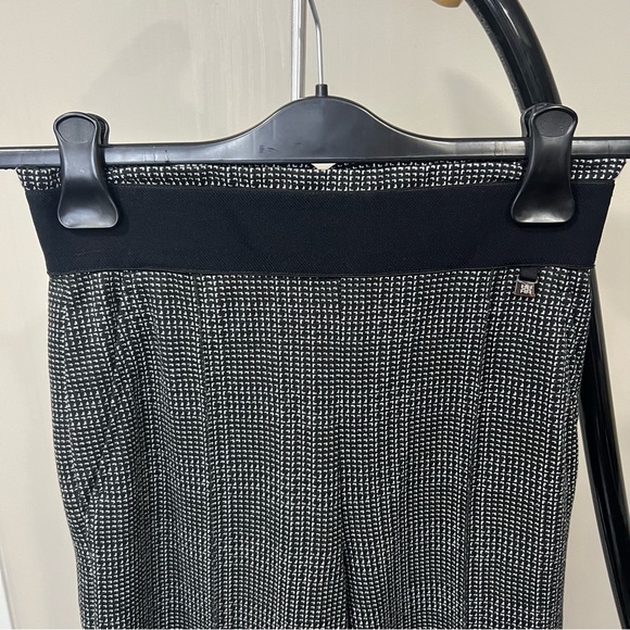 NEW RIANI size 24- Hose Wide Leg, black/white like houndstooth print - Picture 2 of 4
